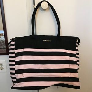 Victoria Secret Weekender Bag & Make Up Tote